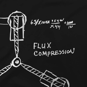 Flux Capacitor Sketch From <b>Back</b> to the Future <b>T</b>-Shirt - Product Image 1