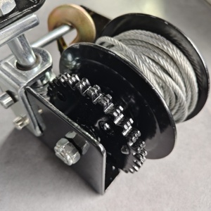 Tời nhà sản xuất Worm Gear tời tự khóa Capstan tời 600kgs với giấy chứng nhận CE - Product Image 5