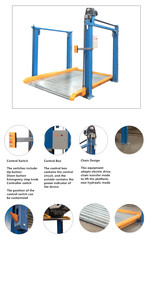 Équipement de levage de voiture portable pour garage double, idéal pour les petits espaces - Product Image 2