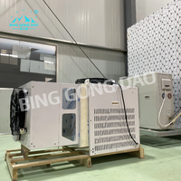 Unité de condensation pour chambre froide industrielle, unité de réfrigération commerciale, unité monobloc pour congélateur et entrepôt frigorifique