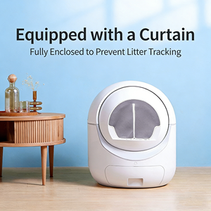 Factory Direct Automatic <b>Cat</b> Toilet Katzentoilette sensor control large space safe durable easy clean pet toilet design - Product Image 3