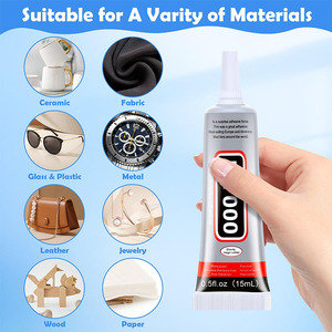B7000 <strong>Glue</strong> Clear for Rhinestones <strong>Strong</strong> Adhesive B-7000 Jewelry Bead Gem <strong>Glue</strong> with Precision Tip Quick Dry Bedazzling Adhesive - Product Image 5