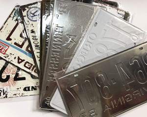 1er almacén Retro Vintage surtido de etiquetas de números de Estados de EE. UU., placas de matrícula en relieve, lote de 10/15/20/25/30 piezas, garaje de cueva de hombre - Product Image 3