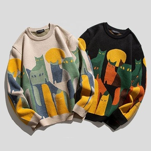 <span class=keywords><strong>Pull</strong></span> Homme Femme Tricoté Y2K, Chandail Polaire de Noël pour Hiver - Product Image 4