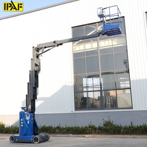 ลิฟท์อลูมิเนียมอัลลอยด์แนวตั้งแบบเคลื่อนที่แพลตฟอร์มการทำงานทางอากาศเสาเดียวสำหรับโรงงานผลิต - Product Image 1