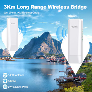 อุปกรณ์เชื่อมต่อเครือข่ายไร้สายแบบจุดต่อจุด รุ่น WB501C ความเร็ว <span class=keywords><strong>450</strong></span> <span class=keywords><strong>Mbps</strong></span> ความถี่ 58 GHz ระยะไกล 3 กม. สำหรับใช้งานภายนอกอาคาร แบบเสียบปลั๊กใช้งานได้ทันที พร้อมระบบจ่ายไฟ PoE - Product Image 4