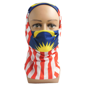 Low Price Unisex <strong>Headwear</strong> Bandana Outdoor Sports Polyester Bandana <strong>Buffs</strong> With Logo Nation Flag Print
