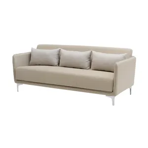 Modern Reclinable Sectional Leather White Sofas Living Room Set Furniture Cheap Luxury Office