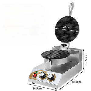 Machine à cornets de crème glacée automatique de haute qualité, mini-machine à remplir les cornets de gaufrettes, machine à cornets de crème glacée au gaz - Product Image 5