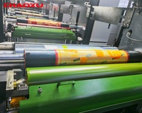 Machine d'impression flexographique automatique à base d'eau écologique pour sacs en plastique et sacs en papier, nouvelle