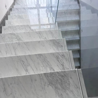 Dalles de marbre naturel pour l'intérieur, revêtement de sol, marches d'escalier, design moderne, maison, entrepôt, salle de bain, sous-sol, hall