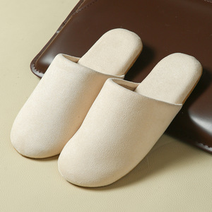 Chaussons japonais en daim de cerf à semelle souple <span class=keywords><strong>et</strong></span> silencieuse, à bout séparé, mi-fermés, pour femmes <span class=keywords><strong>et</strong></span> couples, pour la maison <span class=keywords><strong>et</strong></span> les sols en bois - Product Image 4