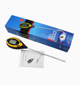 Kỹ thuật số ánh sáng mặt trời pH độ ẩm nhiệt độ 4 in1 đất <span class=keywords><strong>Moisture</strong></span> <span class=keywords><strong>Meter</strong></span> cây hoa Tester - Product Image 3