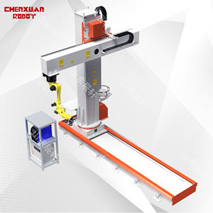 TIG/MIG溶接機用PLCおよびモーター付きオーバーヘッドカンチレバー自動溶接ロボットアーム - Product Image 1