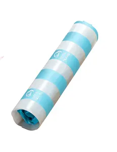 Small Roll Up Travelling Vacuum Compressed Storage Space Saving Bags Transparent Cable Organize Bag Travel Storage