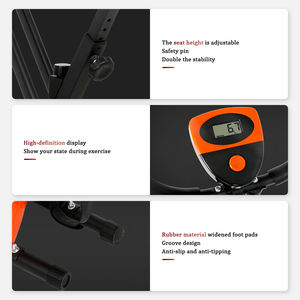 Fábrica al por mayor hogar Mini pérdida de peso interior <span class=keywords><strong>bicicleta</strong></span> dinámica profesional plegable <span class=keywords><strong>Spinning</strong></span> X Bike para entrenamiento cardiovascular - Product Image 4