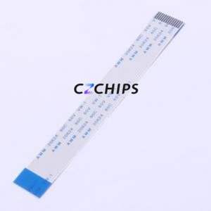 JS10B-14P-100-4-8 FFC Cable (Flexible Flat Cable) P=1mm Connector 14P 1mm 0.3mm Reverse - Product Image 1