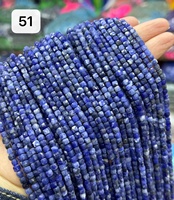 Perles cubiques facettées carrées 4*4mm en cristal naturel, pierres semi-précieuses en vrac pour la fabrication de bijoux