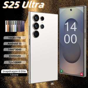 Giá Thấp 2025 New Điện Thoại Di Động S25 Siêu Thông Minh <span class=keywords><strong>Android</strong></span> 5G Điện Thoại 16G + 1Tb 6.9 Inch Toàn Cầu Thông Minh Đầy Đủ Màn Hình Điện Thoại Di Động - Product Image 3