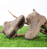 Nouvelles bottes de randonnée tactiques montantes pour hommes 2026 – Idéales pour le désert, la neige, le camping et l'entraînement en extérieur