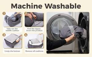 Cotton Booster Seat für kleine und mittlere Hunde <span class=keywords><strong>Awesome</strong></span> Travel Carrier Bed mit Animal Print Pattern Solid Puppy Car Seat - Product Image 5