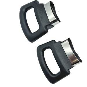 Phổ nồi xử lý 2pcs Bakelite nước sốt nồi thay thế xử lý chịu nhiệt chống bỏng Pan Side Grip - Product Image 1