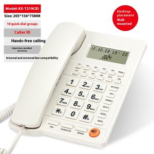電話電話電話電話電話電話電話電話電話電話電話の速度ダイヤルとバッテリーフリーで固定電話を使用 - Product Image 6
