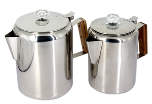 1.7L/2.5L Camping Coffee Pot 304 Stainless Steel Coffee Pot Outdoors Brew Coffee <b>Maker</b> for Camping, Hiking - Product Image 6