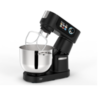 Batteur sur socle planétaire AC 1800W 12 vitesses 8L avec grand écran couleur tactile, boîtier robuste en aluminium moulé sous pression, OEM/ODM