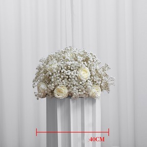Bola de Flores de Cielo Estrellado de 80 cm, Decoración para Escenarios de Boda, Flor Artificial para Mesa, Sala de Estar, Salón de Exposiciones - Product Image 6