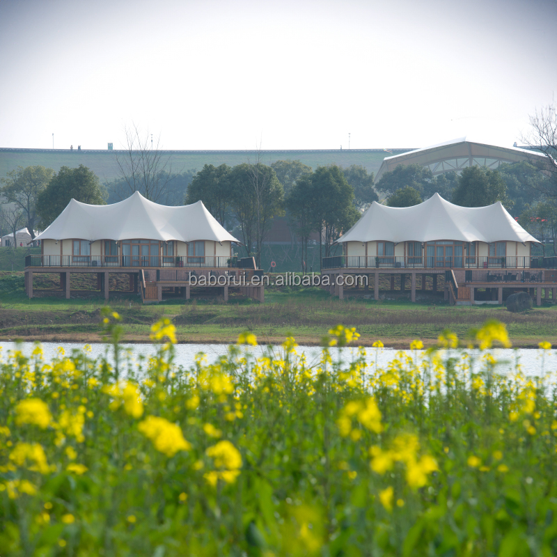 Prefab Modern Four Season Glamping Tent