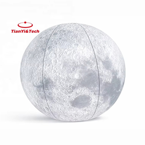 Globo Inflable LED Personalizado de TianYi Tech, Globo Terráqueo 3D Inflable para Publicidad Nocturna, Promoción de Inauguración - Product Image 1