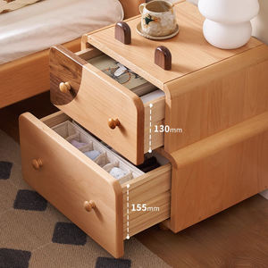 <span class=keywords><strong>Comodino</strong></span> a Forma di Cane in Legno Massello, Bicolore, con Doppio Cassetto, Arredamento Esclusivo <span class=keywords><strong>per</strong></span> Camere dei Bambini - Product Image 3