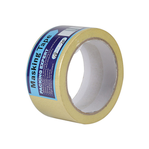 Cinta de Enmascarar de Papel Crepé de Una Cara, Sensible a la Presión, Acrílica, Resistente a Altas Temperaturas, de Grado Superior BULL, para Automoción - Product Image 1
