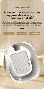 Asiento de Baño para Bebés con Sensor de Temperatura Summer Infants, Silla Ajustable Antideslizante de TPE, Soporte Reclinable Portátil para Recién Nacidos y Niños Pequeños - Product Image 3