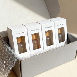 Flacons compte-gouttes fins en verre ambré de 1 oz, 2 oz, 4 oz, 8 oz, 16 oz, 32 oz, 10 ml, 15 ml, vides, avec tête compte-gouttes blanche, pour huiles essentielles - Product Image 5