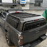 Hardtop de 5, 5.5, 6, 6.5, 8 pieds en aluminium pour pick-up, couvre-caisse de camping, compatible Ford F-150, Toyota Tacoma, Hilux, tout-terrain