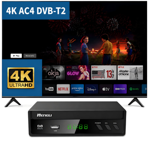 Receptor de <span class=keywords><strong>TV</strong></span> Digital DVB-T2/DVB-T con Adaptación Automática de Resolución, Decodificador de <span class=keywords><strong>Internet</strong></span> 4K para Hoteles - Product Image 1