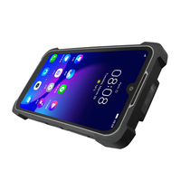 Android 13 PDA resistente de 5,7 pulgadas con escáner de código de barras 2D, soporte Dual SIM, terminal POS de mano, teléfono Dual 4G LTE en Stock