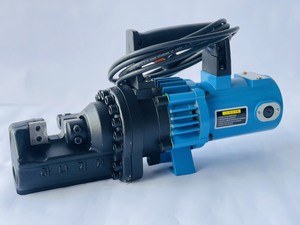 มอเตอร์เครื่องตัดเหล็กไฮดรอลิกสำหรับเหล็กเส้นเสริมขนาด 6-25 มม. แรงดัน 220V สภาพใหม่ สำหรับร้านซ่อมเครื่องจักร - Product Image 4