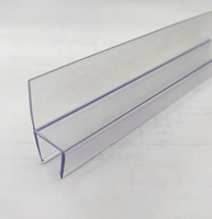 Sellos de Goma para Puertas de Ducha de Vidrio Transparente, Impermeables, de Alta Calidad, Resistentes al Óxido, Duraderos y para Formas Irregulares