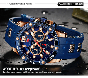 <span class=keywords><strong>Mini</strong></span> <span class=keywords><strong>Focus</strong></span> MF0349G <span class=keywords><strong>MF</strong></span> 0349 Relojes de Cuarzo de Moda para Hombre, Estilo Cronógrafo, Resistentes al Agua, con Manecillas Luminosas, Montre, Relojes Homme - Product Image 4