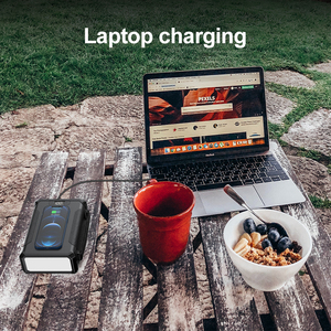 พาวเวอร์แบงค์ 80W ความจุ 100000mAh ชาร์จเร็ว PD 65W พกพาสะดวก ใช้ได้กับโทรศัพท์มือถือ แล็ปท็อป พาวเวอร์แบงค์ความจุสูง - Product Image 6