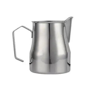 350ml Stainless Steel Metal Measuring Coffee Steaming Pitcher Cup Espresso Barista Tools Milk Frothing Jug Milk Pitcher