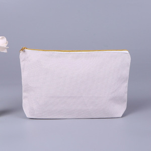 Bán Buôn Mô Hình Thêu Bông Nhỏ Trang Điểm Bút Chì Trường Hợp Túi Biểu Tượng Trống Vải Dây Kéo Pouch Cho Mỹ Phẩm - Product Image 3