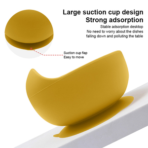 Plato de Silicona de Grado Alimenticio Libre de BPA para Bebés, Antideslizante e Impermeable, Vajilla Infantil para la Hora de Comer - Product Image 2