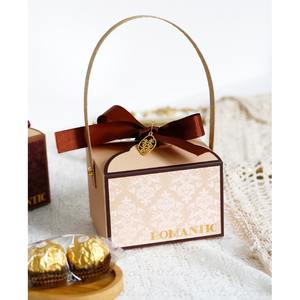 Collier de parfum de style européen RTS boîte de bonbons de <span class=keywords><strong>mariage</strong></span> de luxe boîte de bonbons de <span class=keywords><strong>mariage</strong></span> sacs de bonbons de <span class=keywords><strong>mariage</strong></span> boîte vide de faveurs - Product Image 2