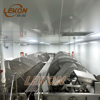 Refroidisseur automatique à grande vis commercial de haute qualité Machine de pré-refroidissement en spirale efficace pour le traitement des fruits de mer de poulet de poisson