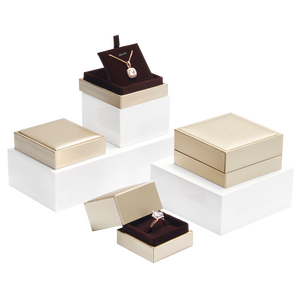 FANXI Hot Sale New Product Jewelry <b>Gift</b> <b>Box</b> for Ring Diamond <b>Earring</b> Pendant Necklace Package Jewelry <b>Box</b> With Custom Logo - Product Image 1
