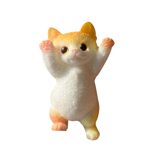 Neue Simulation Nettes Haustier Kätzchen Kneten Musik Simulation Weich gummi Fett Katze Stress abbau TPR Spielzeug - Product Image 5